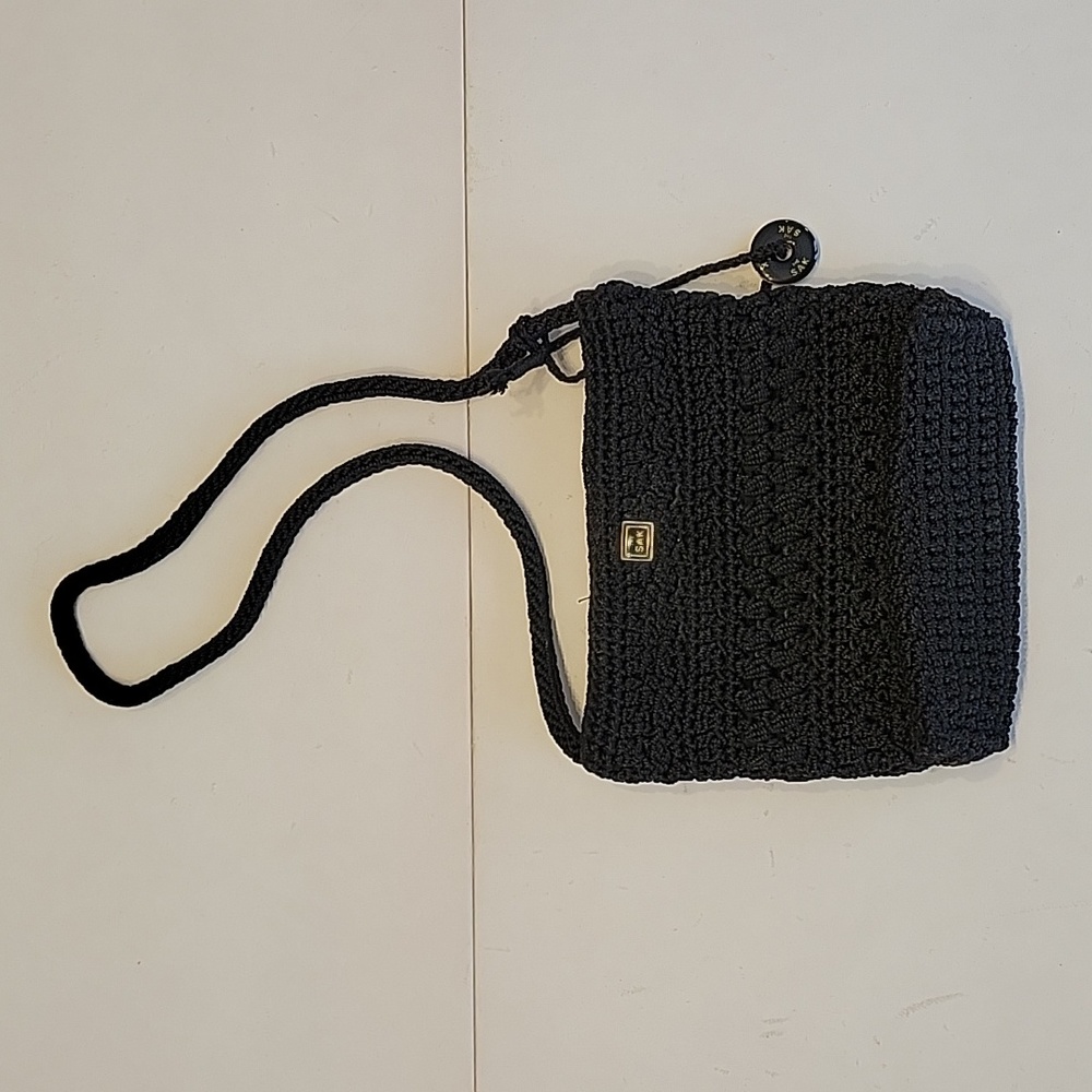 The Sak Black Crochet handbag